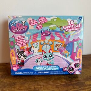 Littlest Pet Shop LPS New NIB Advent Calendar 24 Pc Christmas Holiday Gift